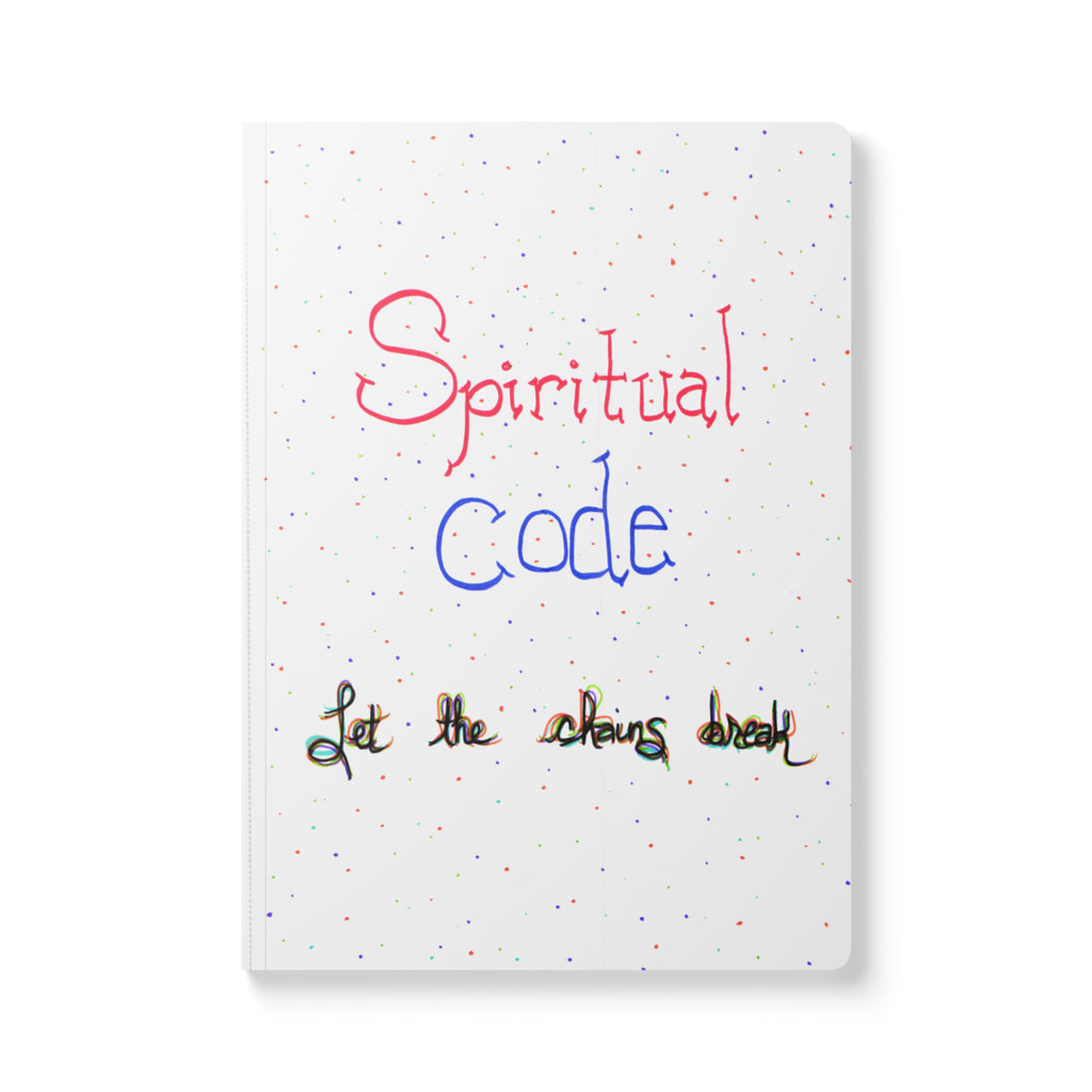 Spiritual Code Let the Chains Break journal by FuncChanel — liberation and healing collection