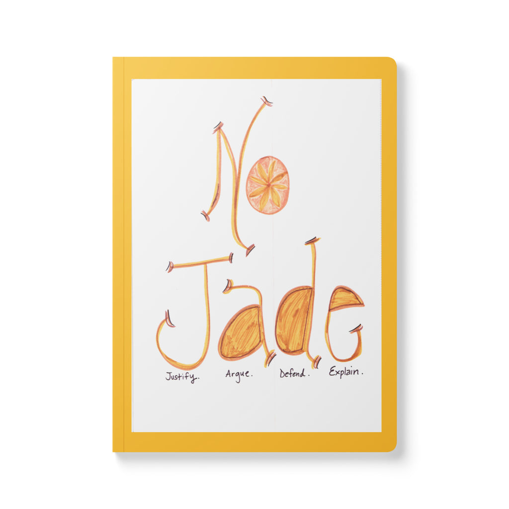 J.A.D.E. boundary journal by FuncChanel — No Justify Argue Defend Explain healing collection